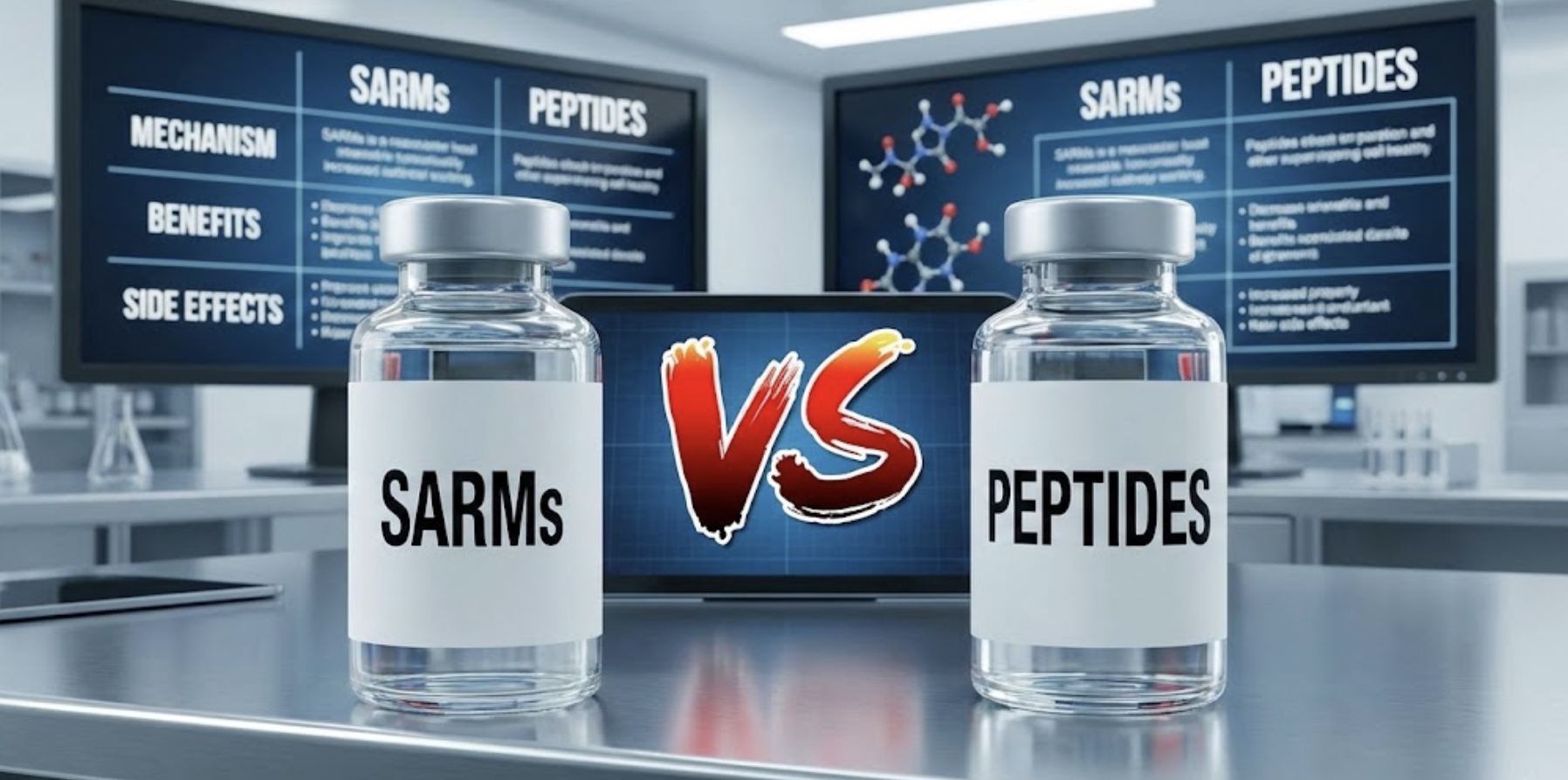 SARMs vs Peptides: Complete Comparison