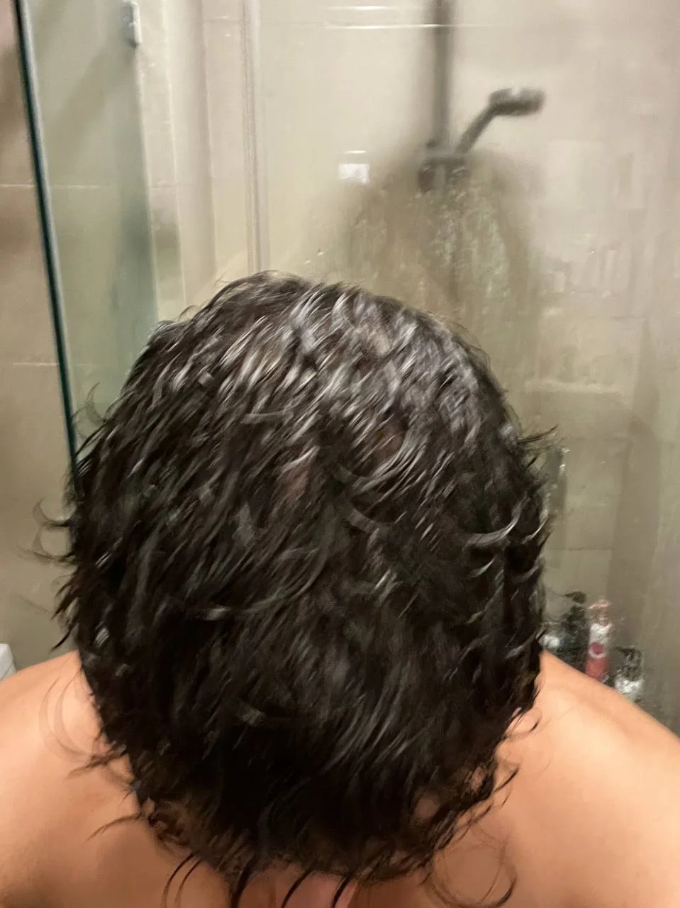 KLOW hair after growth results