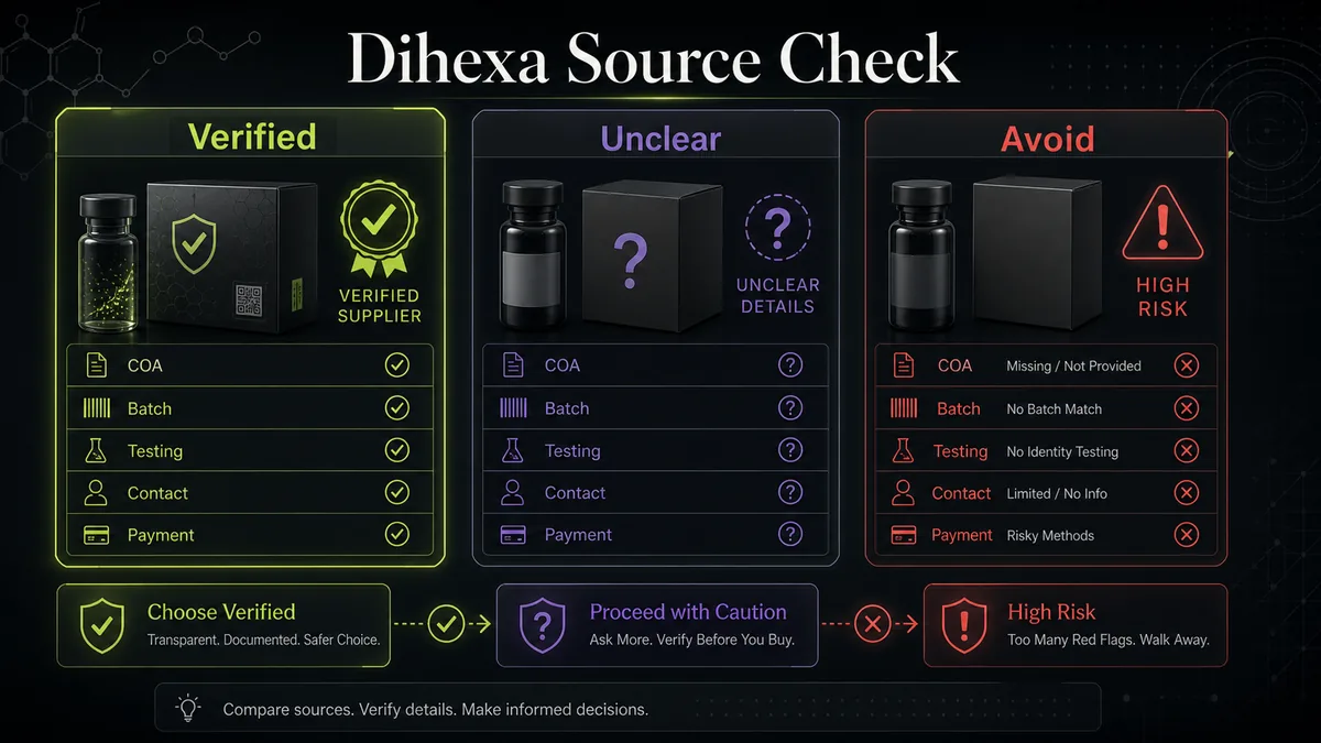 Dihexa source check